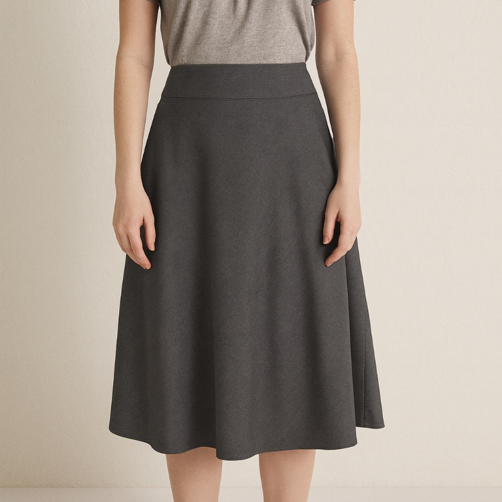 Tribal Studio‎ Gray A-Line Skirt – Size 4
